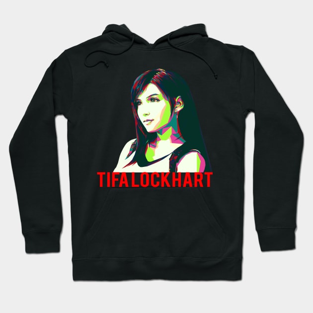 Tifa Lockhart Hoodie by Bajingseng